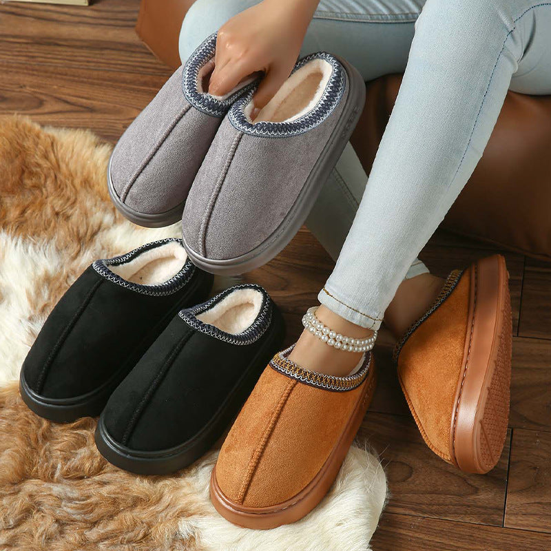 Suede Home Slippers