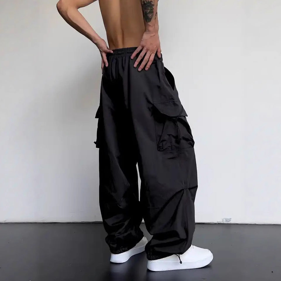 Men's High-Waisted Cargo Pants