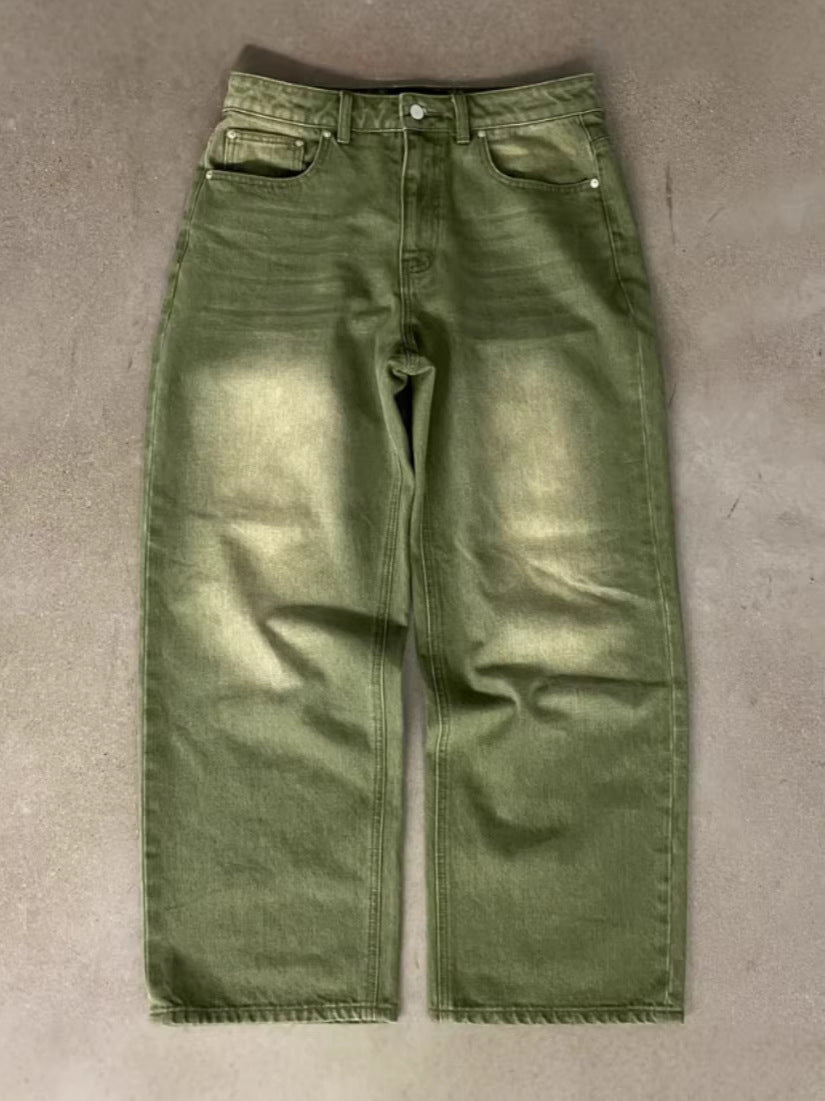 Matcha Denim Pants