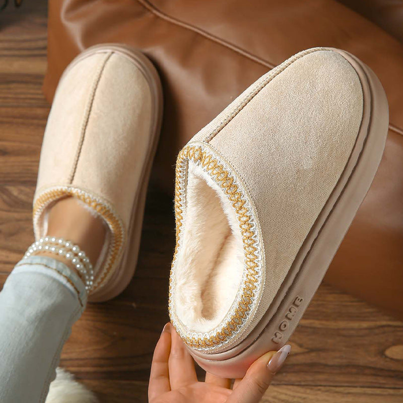 Suede Home Slippers