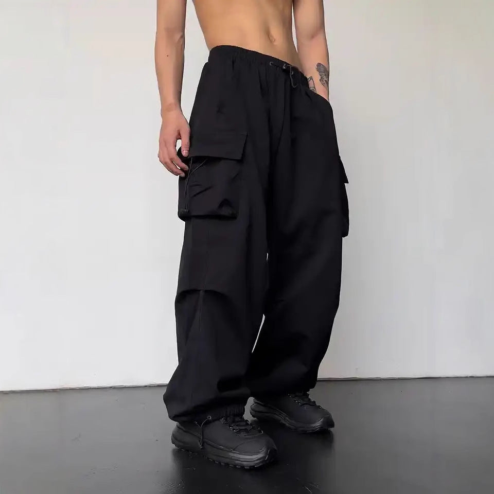 Men's High-Waisted Cargo Pants