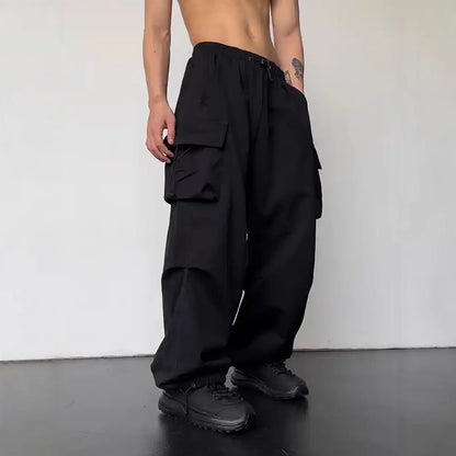 Men's High-Waisted Cargo Pants