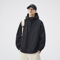 Mens Corduroy Hooded Jacket
