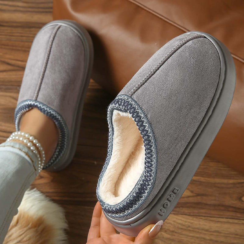 Suede Home Slippers
