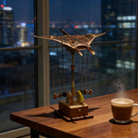 Handcrafted Wooden Manta Ray
