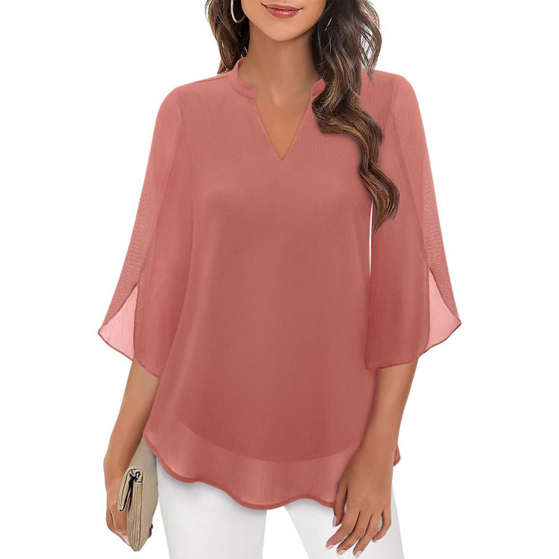Chiffon shirt