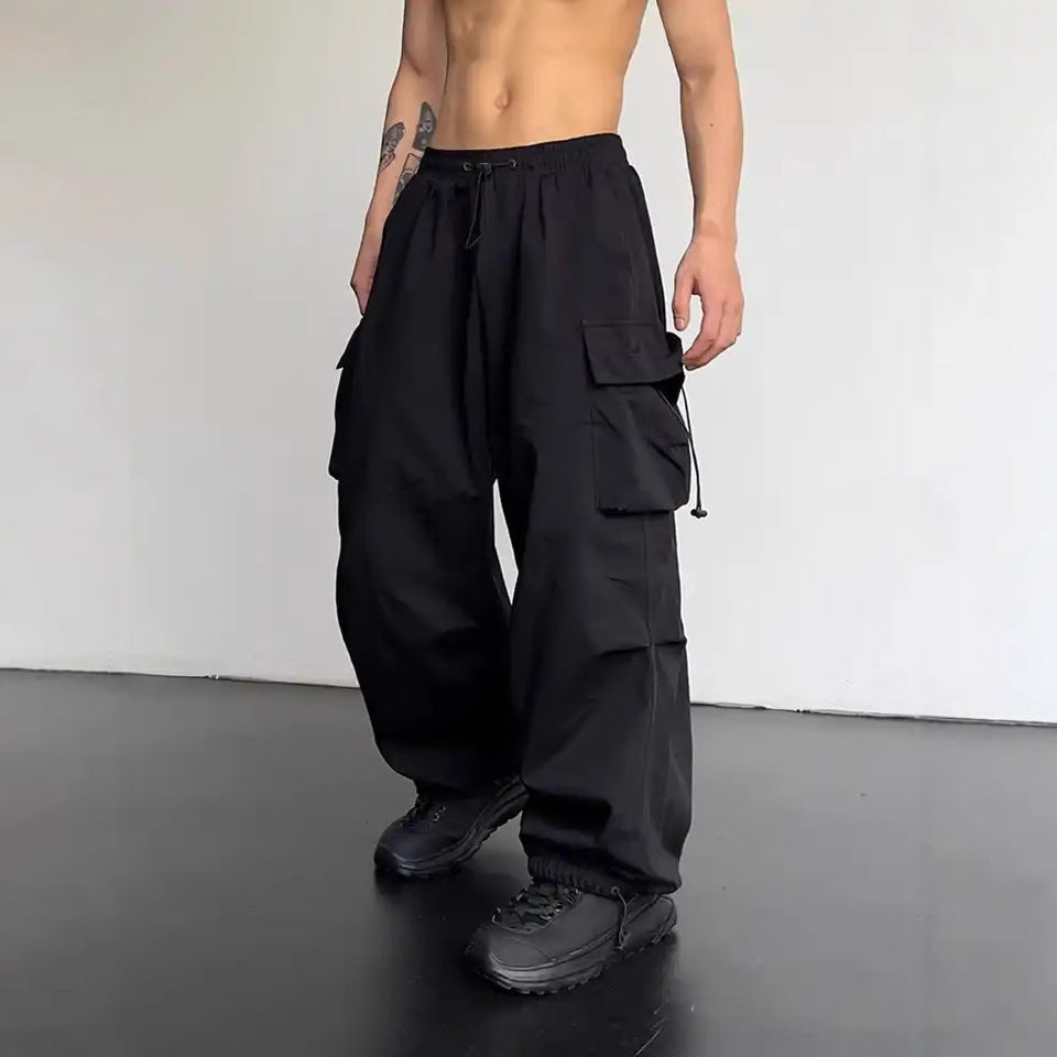 Men's High-Waisted Cargo Pants