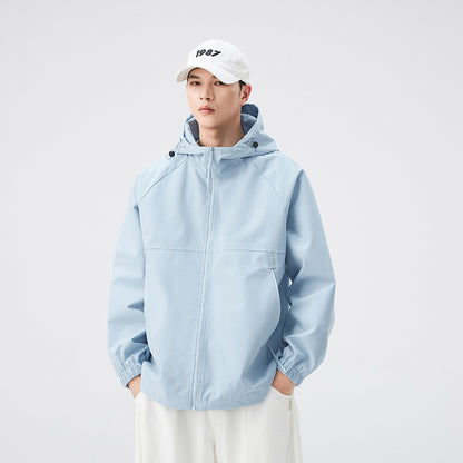 Mens Corduroy Hooded Jacket