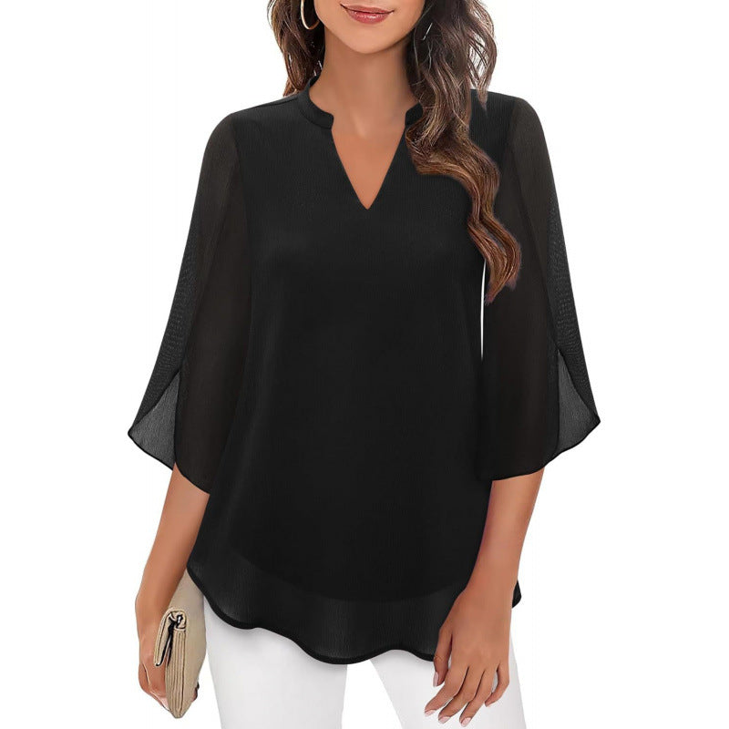 Chiffon shirt